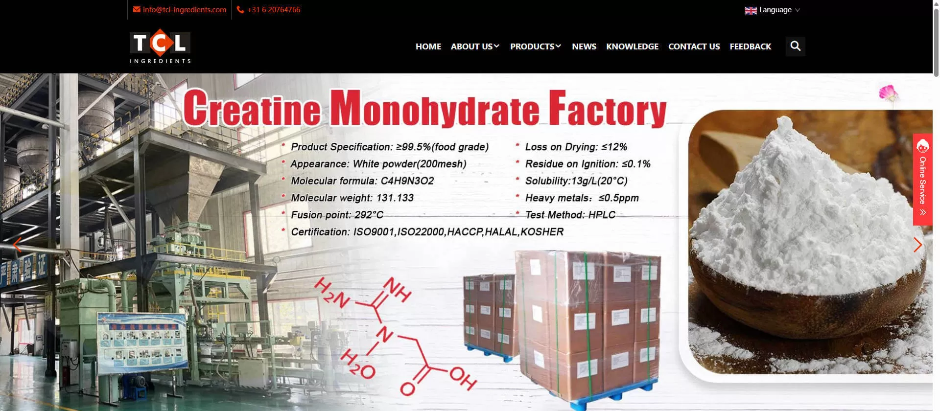 TCL Ingredients Co., Ltd.